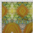 thumbnail image 2 of Soimoi Polyester Crepe Fabric Floral & Feather Panel Print Fabric by The Yard 52 Inch Wide, 2 of 3