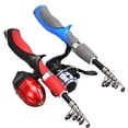 thumbnail image 4 of Winter Carbon Fiber Rod Ice Fishing Rod Superhard Boat Ice Fly Lure With Fishing Reel Fishing Tackle Set ,Rigid Aluminum Skeletal Frame, 4 of 7