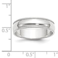 thumbnail image 4 of Bague Demi-Ronde à Grain de Mil 10KW 6 mm Taille 11 Taille 11, 4 of 4