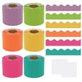 thumbnail image 1 of Maoww 6x 6 Rouleaux 10 m Bordures d'Exposition pour Décorations de Classe Scolaire Rentrée Scolaire B, 1 of 6