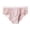 Pink, variant on Bigersell Women Underwear Cotton Clearance Maternity Underwear Cheeky Panty Style P-528 Nylon Brief Panties G String Thong Briefs Mid Waist Women Cheeky Panties Pink S