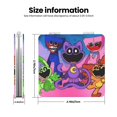 thumbnail image 3 of Zufioo Smiling Critters for Portable Pocket Makeup Mirror, Foldable Handheld Magnifying Beauty Mirror Suitable for Wallet Handbag for Women-Square, 3 of 9