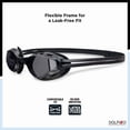 thumbnail image 3 of Dolfino Pro Pacesetter Adult Swim Goggle - Black, 3 of 6