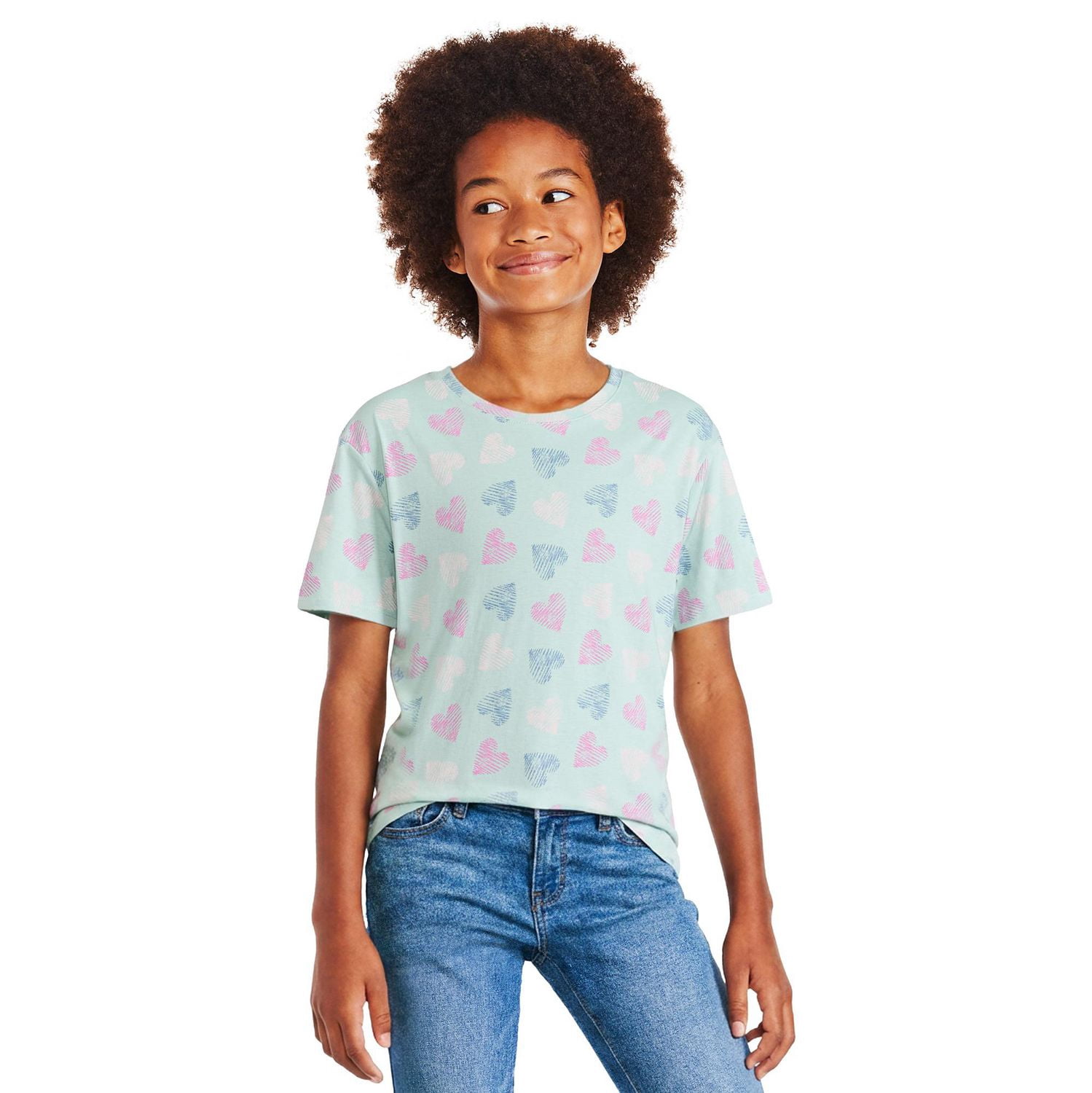 George Girls' Printed T-Shirt