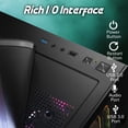 thumbnail image 3 of Gaming PC AQVIN-NEON Desktop Computer Tower - RGB |Intel Core i7 upto 4.60GHz 6-core processor, 32GB DDR4 RAM, 1TB NVMe SSD, GeForce RTX 3050 6GB, Windows 11., 3 of 5