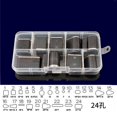 thumbnail image 2 of Rdeghly 24 Pcs Leather Punch Tool Kit Universal Phone Leather Holster Punch Cutter Set,Leather Craft Tool,Hole Punch, 2 of 9