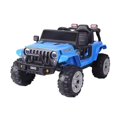thumbnail image 1 of KingToys 12V Jeep Wrangler Style Kids Ride On One Seater Cars, 1 of 5