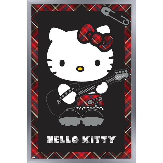 Hello Kitty - Punk Wall Poster, 22.375" x 34"