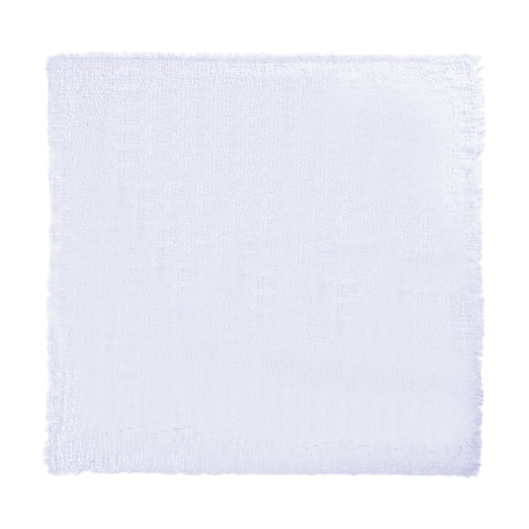yulier Serviette en Tissu avec Franges en Gaze de Coton Douce à Pampilles Serviettes de Table 16,5 X 16,5 Pouces Lavables Serviettes en Tissu de Printemps pour la Fête des Mères pour Mariage, Bridal, Shower de Bébé