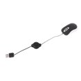 thumbnail image 2 of KAKOWELY 2 Pcs Mini Souris Optique de Voyage Compacte Cordon Rétractable Plug and Play pour Windows (Noir), 2.99"X1.57"X0.98 Pouces, 2 of 5