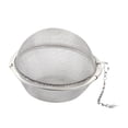thumbnail image 1 of Stainless Steel Tea Mesh Filter for Loose Leaf Tea and Seasoning | Durable Strainer Diffuser for Soaking and Brewing | 2024 Style Kitchen Accessory, 1 of 8
