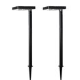thumbnail image 1 of Contemporary Square Solar Path Light - Black 2 PK, 1 of 3