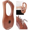 thumbnail image 1 of Portable Durable 7 String Lyre Harp, String Harp, For Friends Gift Kids Children, 1 of 8