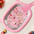 thumbnail image 4 of 1PC Rolled Ice Cream Maker Kit, Rolled Ice Cream Machine, Portable Instant Rolled Icecream Maker Machine Tray for Making Rolled Ice Cream Yogurt Sorbet Soft Serve, 4 of 9