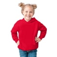 thumbnail image 3 of PMVFHDE Liquidation Chandails Molletonnés à Col Rond Fille Graphique Tout-Petits Garçons Filles Chandail Molletonné Enfants Uni Plus Bébés Haut à Capuche Coloré Hauts Filles Chandails Molletonnés de Noël pour Fille 2025, Rouge, 4-5 Ans, 3 of 3