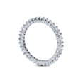 thumbnail image 2 of 5/8ct Diamond Eternity Wedding Ring 14K White Gold, 2 of 3
