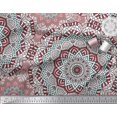 thumbnail image 2 of Soimoi Poly Georgette Fabric Moroccan & Mandala Kaleidoscope Printed Craft Fabric by The Yard 52 Inch Wide, 2 of 3