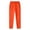 Orange, variant on LIBRCLO Mens Sweatpants Open Bottom Drawstring Straight Leg Sweat Pants Joggers & Sweatpants Men, Black L