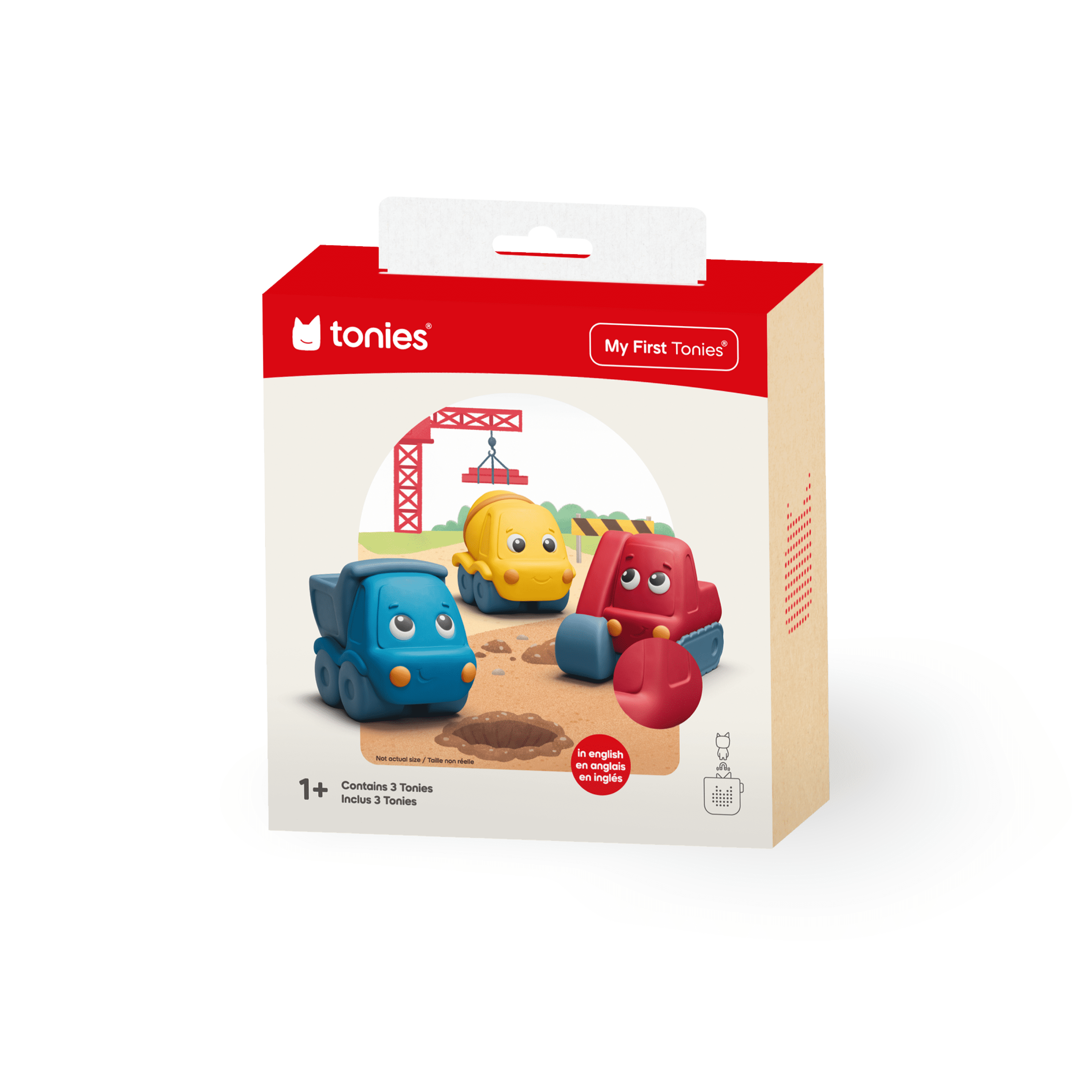 tonies My First Tonies – Construction Set – ensemble de 3 pièces (Anglais)