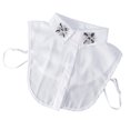 thumbnail image 3 of Miangastore Fake Collar Half Shirts Detachable Cotton Blend Clothing Accessory 1Set, 3 of 8