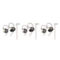 thumbnail image 4 of QualitChoice AK6 PLUS Écouteurs Filaires Oreillette à Réduction de Bruit Casque avec Embouts Noirs Sans Micro 3 Ensembles, 4 of 6