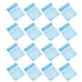 thumbnail image 3 of CIMAXIC Sacs en Tissu 50 Pcs Motif Étoile Adorable Sacs à Bonbons Beaux Sacs d'Emballage (Bleu), 4.92"X3.94"X0.04 Pouces, 3 of 4