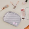 thumbnail image 3 of Cute Makeup Bag Mini Cosmetic Pouch For Women Small Quilted Beauty Bag Handy Zipper Pouch, 3 of 3