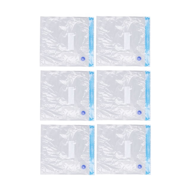 Sacs de Rangement Alimentaire sous Vide, Sac de Scellage sous Vide Réutilisable Anti-Fuite Gain de Place Transparent pour Chaussettes 22x21cm/8.7x8.3in, 26x28cm/10.2x11 Po, 26x34cm/10.2x13.4 Po