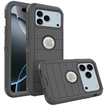 Asuwish Compatible with iPhone 17 Pro Max 6.9 inch Phone Case Hybrid Rugged Shockproof Hard Protective Drop Proof Full Body Heavy Duty Mobile Cell Cover for i Phone17 17P i17 17ProMax Women Men Black