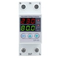 thumbnail image 2 of SVP 916 Adjustable Voltage Protector, Overvoltage Undervoltage Protection with Voltage Display, for 100 130VAC 40A 63A 80A Power Supply, 2 of 7