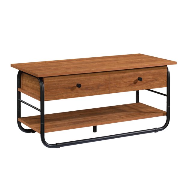 Sauder Union Plain Lift Top Coffee Table, Prairie Cherry, 428927