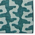 thumbnail image 2 of Tapis d'accent extérieur lavable Doral aqua & vert 3 pi x 5 pi, 2 of 8