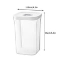thumbnail image 1 of Bigersell Food Storage Containers with Lids Airtight Discounts Lightweight Pantry Organizers and Storage Rectangular Shape Recyclable Pet Food Container Plastic Food Containers, 1 of 1