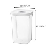 Bigersell Food Storage Containers with Lids Airtight Discounts Lightweight Pantry Organizers and Storage Rectangular Shape Recyclable Pet Food Container Plastic Food Containers