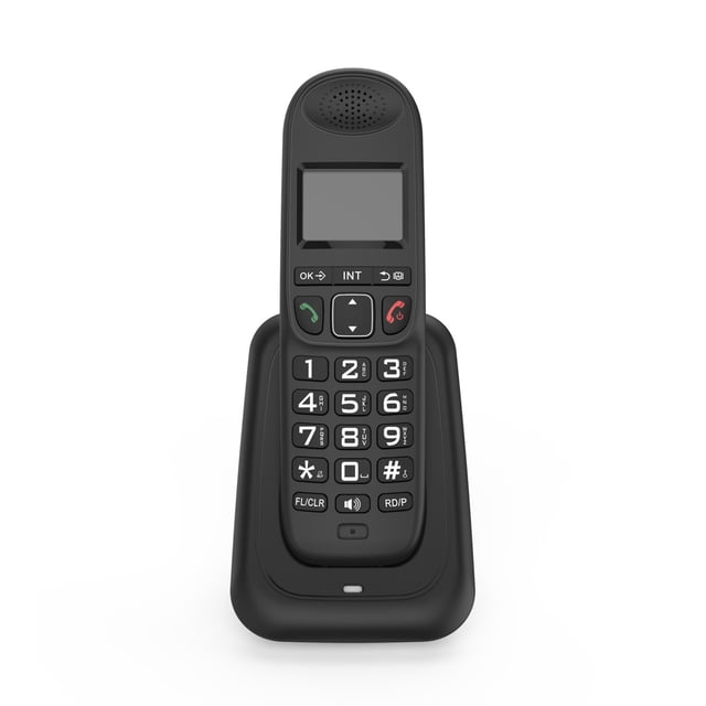 Téléphone Sans Fil avec Numéro d'Appelant/rétroéclairage LCD d'Attente d'Appelant 3 Lignes