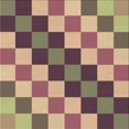 thumbnail image 1 of Ahgly Company Tapis d'Intérieur Lavable à la Machine, Carré, Transitionnel, Feuille d'Automne, Brun Vert, Tapis de Zone, 8 Pieds Carré, 1 of 7