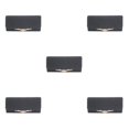 thumbnail image 1 of Wweixi Lightweight And Portable Evening Bag For Touch Protects Items black 5Set, 1 of 6