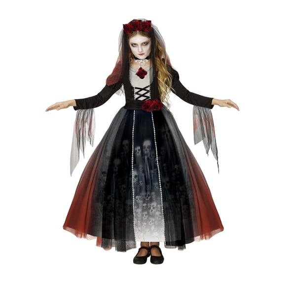 PARTYHOLIC ZOMBIE BRIDE COSTUME (MEDIUM)