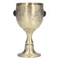 thumbnail image 4 of Large Chalice, Chalice Engraving Pattern Glossy  Zinc Alloy  For Home For Restaurant For Bar, 4 of 8