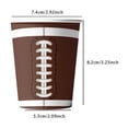 thumbnail image 2 of Event & Party Glimmering Football Themed Kids Birthday Party Tableware Set Featuring Plates Napkins Tablecloth For Cheerful Celebration 10PCS, 2 of 5