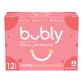 thumbnail image 2 of Bubly Grapefruit Sparkling Water 355 mL cans, pack of 12, 2 of 10