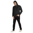 thumbnail image 2 of Inkmeso Solid Winter Hooded Sweatshirt For Mens Long Sleeve Drawstring Pullover Hoodie, 2 of 7