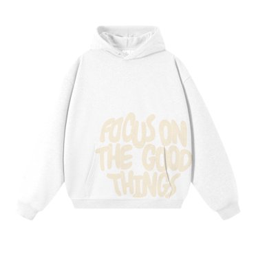 LUOGENLI Mens Hoodies Pack Cotton Heavyweight Hooded Sweatshirt with Front Pocket and Adjustable Drawstring for Casual Comfort Men's Fashion Hoodies & Sweatshirts White White Size L