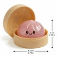 thumbnail image 3 of Jouet Squishy en Forme de Dumpling à Paillettes, Doux à Remontée Lente à Presser, 3 of 9