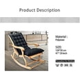 thumbnail image 5 of Rocking Chair Comfort Enhancer, Premium Tufted Pads with Thick And Comfortable With Improved Filling, Suitable For Indoor And Outdoor Use, Vacuum Packed For Transportation, 5 of 5
