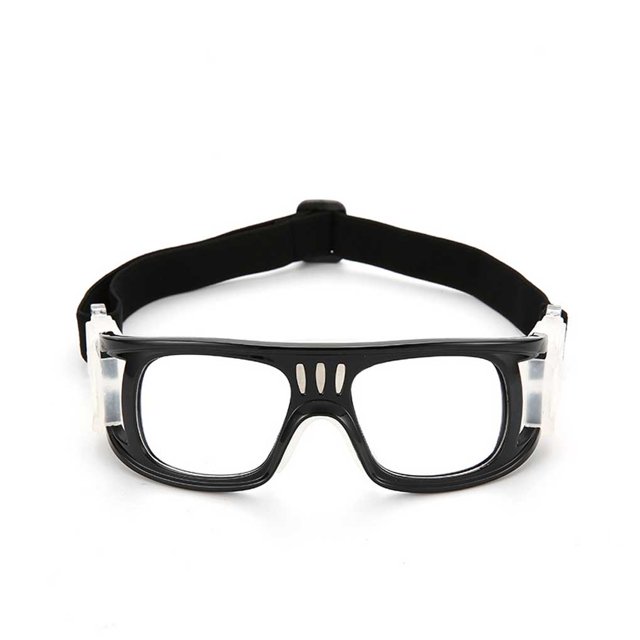 ziyahi Lunettes pour Hommes Réutilisables Lunettes de Protection Lunettes Ajustables Noir 1 Ensemble