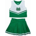 thumbnail image 1 of Creative Knitwear Marshall University Robe de Cheerleader 2 Pcs pour Tout-Petits et Jeunes Verte, 1 of 3