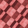 thumbnail image 1 of Ahgly Company Machine Washable Indoor Square Transitional Red Area Rugs, 6' Square, 1 of 7