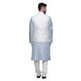 thumbnail image 3 of Atasi Ensemble Kurta Pyjama Ethnique Classique à Manches Longues Imprimé pour Hommes Tenue Décontractée, 3 of 5