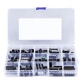 thumbnail image 1 of Integrated Circuit Chip, 150 Pcs 10 Types Flat Pin IC Socket High Accuracy  for Electronic Repairs, 1 of 8